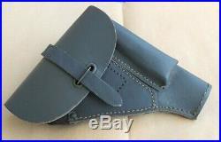 Italian Royal Army WWII grey green leather M34 holster original never used LAST