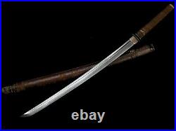 Japanese Army Officer Sword War Time Civilian Mounts Old Koto Grooved Blade WW2