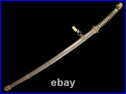 Japanese Army Shin Gunto Officer Sword Arsenal Grooved Blade WW2 Surrender Tag