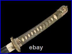 Japanese Army Shin Gunto Officer Sword Arsenal Grooved Blade WW2 Surrender Tag