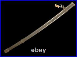 Japanese Army Shin Gunto Officer Sword Arsenal Grooved Blade WW2 Surrender Tag