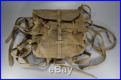 Japanese Vintage Original WW2 WWII Militry Army Takoashi Octopus Knapsack Bag