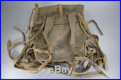 Japanese Vintage Original WW2 WWII Militry Army Takoashi Octopus Knapsack Bag