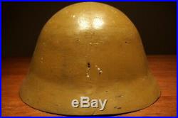 Japanese original army military HELMET WW2 WWII Medal mask sword