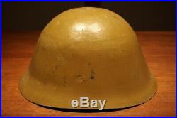 Japanese original army military HELMET WW2 WWII Medal mask sword