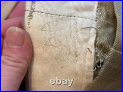 K Original WWII Korean War US Army Chino Cotton Pants 34 Military