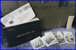 KIA US Army Air Force Corp officer cadet soldier pilot USAF NAME group trunk WW2