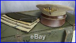 KIA US Army Air Force Corp officer cadet soldier pilot USAF NAME group trunk WW2