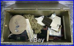 KIA US Army Air Force Corp officer cadet soldier pilot USAF NAME group trunk WW2