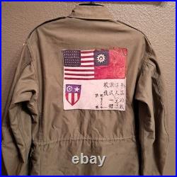 LEDO ROAD Army Air Forces CBI M-1943 Field Jacket with BLOOD CHIT WW2 WW II LEDO ROAD Army Air Forces CBI M-1943 Field Jacket with BLOOD CHIT WW2 WW II