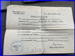 LOT (3) Original WWI WWII German Soldier WehrpassHeer (Army)MoneyLetters