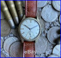 Leonidas ATP ref 1018 WWII British Military watch WWW all original Army