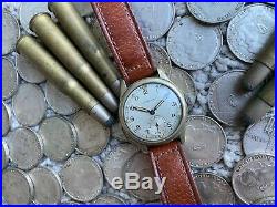 Leonidas ATP ref 1018 WWII British Military watch WWW all original Army