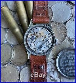 Leonidas ATP ref 1018 WWII British Military watch WWW all original Army