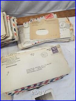 Lg Lot WWII Soldier Correspondence Letters Home Parents DC Army Military WW2