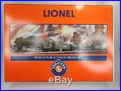 Lionel 6-21951 Us Army World War II Troop Train Set In Original Box Excel Cond