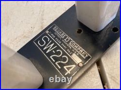 Lot of 2 Original WWII SW224 US Army Signal Corps Knife Switch