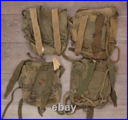 Lot of 20 AS IS M-45 US Army Musette Bags WW2 to Korean War Military Bag Lot 40s