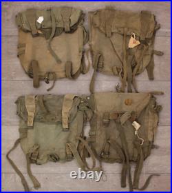 Lot of 20 AS IS M-45 US Army Musette Bags WW2 to Korean War Military Bag Lot 40s