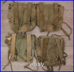 Lot of 20 AS IS M-45 US Army Musette Bags WW2 to Korean War Military Bag Lot 40s