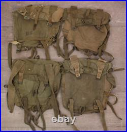 Lot of 20 AS IS M-45 US Army Musette Bags WW2 to Korean War Military Bag Lot 40s