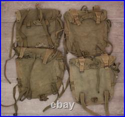 Lot of 20 AS IS M-45 US Army Musette Bags WW2 to Korean War Military Bag Lot 40s