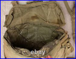 Lot of 20 AS IS M-45 US Army Musette Bags WW2 to Korean War Military Bag Lot 40s