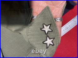 MINT US Army WWII HBT Cotton 13 Star Button Shirt/jacket 40s M1943 M43 36 Large