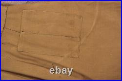 Men's VTG WWII British Army Khaki Cotton Ghurka Shorts Sz 7 WW2