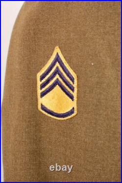 Men's Vtg Post WWII US 4th Army Ike Uniform Jacket & Pants Sz 34 S WW2 40s Men's Vtg Post WWII US 4th Army Ike Uniform Jacket & Pants Sz 34 S WW2 40s