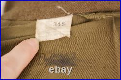 Men's Vtg Post WWII US 4th Army Ike Uniform Jacket & Pants Sz 34 S WW2 40s Men's Vtg Post WWII US 4th Army Ike Uniform Jacket & Pants Sz 34 S WW2 40s