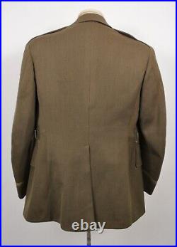 Men's Vtg Pre WWII 1930s US Army Olive Green Wool'36 Uniform Jacket Sz M 1930s