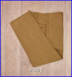 Men's Vtg WWII 63rd Infantry US 5th Army Ike 3 PC Wool Uniform Sz 38 R WW2 40s