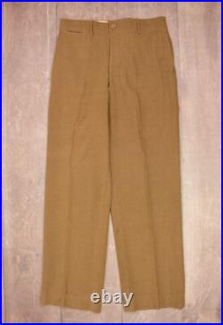 Men's Vtg WWII 63rd Infantry US 5th Army Ike 3 PC Wool Uniform Sz 38 R WW2 40s