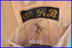 Men's Vtg WWII US Army Khaki Wool Officer's Summer Uniform Jacket Sz M WW2 40s
