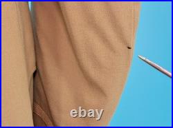 Men's Vtg WWII US Army Khaki Wool Officer's Summer Uniform Jacket Sz M WW2 40s
