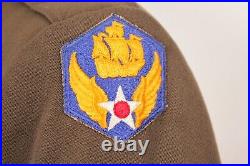 Men's WWII 1940s US Army 6th Air Force Officer's Tunic Uniform Jacket Sz S WW2