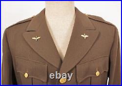 Men's WWII 1940s US Army 6th Air Force Officer's Tunic Uniform Jacket Sz S WW2