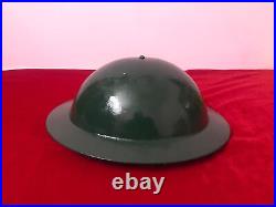 Military World War Helmet WW II Travancore Cavalry Hat Original Antique Army