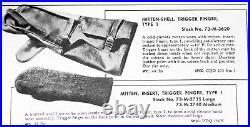 Mint Orig Bundle Of 10 Us Army Ww2 Wool Trigger Finger Mittens Dated 5/15/43