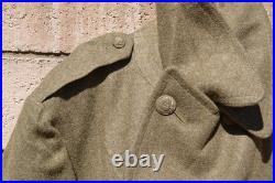 Minty Original Large Size 40s Ww2 Us Army Soldiers Wool Greatcoat USA Wwii