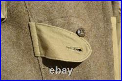 Minty Original Large Size 40s Ww2 Us Army Soldiers Wool Greatcoat USA Wwii