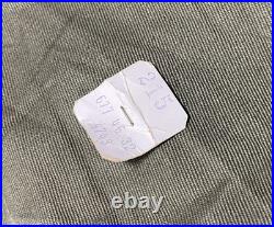 NOS WWII Cotton Field Trousers Size 46x32 HBT OD Green Cutter Tag Pants US Army