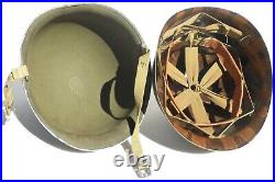 Named Orig Vg-exc Us Army Wwii 1943 Fixed Bail M1 Helmet W / 1943 W'house Liner