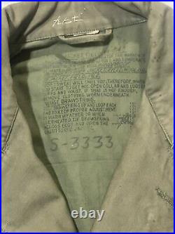 Named WW2 17th Airborne 2nd Army Veterans M-1943 Field Jacket