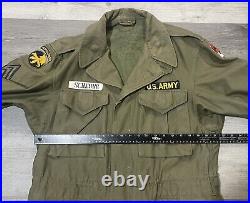 Named WW2 17th Airborne 2nd Army Veterans M-1943 Field Jacket