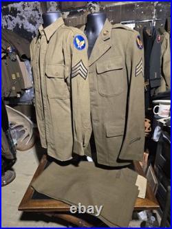 Named WWII Army Air Corps uniform