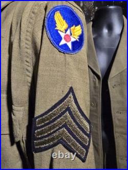 Named WWII Army Air Corps uniform Named WWII Army Air Corps uniform