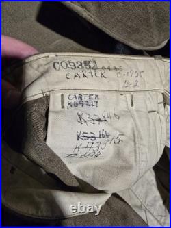 Named WWII Army Air Corps uniform Named WWII Army Air Corps uniform