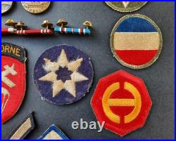 Named WWII Lot US Army Airborne Infantry Medals Paratrooper Patches Engraved GCM Named WWII Lot US Army Airborne Infantry Medals Paratrooper Patches Engraved GCM